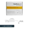 StarTech.com Adapter USB-C do HDMI 2.0 z zasilaniem Power Delivery - 4K 60Hz Konwerter sygnału wideo USB typu C do HDMI - port ładowania pasującego PD 60 W - zgodny z Thunderbolt 3 - biały