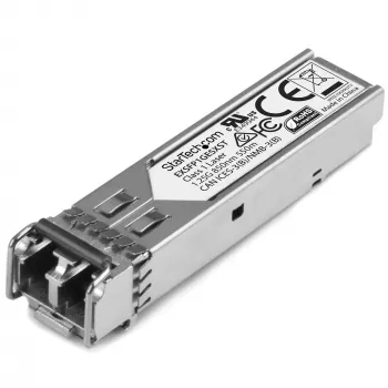 StarTech.com Juniper EX-SFP-1GE-LX Kompatybilny SFP transceiver Module - 1000BASE-LX~Juniper EX-SFP-1GE-LX Kompatybilny SFP Module - 1000BASE-LX - 1GbE Single Mode Fiber SMF Optic transceiver - 1GE Gigabit Ethernet SFP - LC 10km - 1310nm - DDM