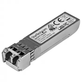 StarTech.com Moduł transceiver SFP+ zgodny z Cisco Meraki MA-SFP-10GB-SR - 10GBASE-SR~Moduł SFP+ zgodny z Cisco Meraki MA-SFP-10GB-SR - 10GBASE-SR - transceiver optyczny 10 GbE wielomodowy światłowodowy MMF - 10GE Gigabit Ethernet SFP+ - LC 300m - 850nm - DDM Cisco Meraki MS225, MX400, MS250