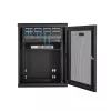 StarTech.com 4-słupkowa 15U szafa sieciowa naścienna z półką 1U, 19-calowa naścienna szafa serwerowa na zawiasach do sprzętu danych / AV / elektronicznego / komputerowego, elastyczna wentylowana obudowa rack