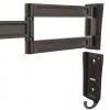StarTech.com Uchwyt do monitora do montażu na ścianie - podwójny przegub, 15 kg, 33 cm (13 cali), 68,6 cm (27 cali), 75 x 75 mm, 100 x 100 mm, czarny