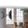 Uchwyt ścienny StarTech.com do telewizorów do 80 cali (110 funtów) z mocowaniem VESA – Niskoprofilowy, pełnozakresowy, uniwersalny uchwyt TV – Wytrzymałe, regulowane ramię uchylno-obrotowe