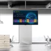 Uchwyt sufitowy do telewizora StarTech.com – uniwersalny pełnoobrotowy uchwyt do pojedynczego ekranu z regulowanym teleskopowym wysięgnikiem – pochylanie / obrót – wspornik VESA do wyświetlaczy 32–75 inch