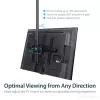 Uchwyt sufitowy do telewizora StarTech.com – uniwersalny pełnoobrotowy uchwyt do pojedynczego ekranu z regulowanym teleskopowym wysięgnikiem – pochylanie / obrót – wspornik VESA do wyświetlaczy 32–75 inch