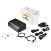 StarTech.com 4-zatokowa stacja dokująca USB do SATA dla dysków twardych, USB 10 Gb/s, zewnętrzna stacja dokująca dla dysków SSD/HDD 2,5 inch i 3,5 inch, SATA III, zatoka z funkcją hot-swap, ładowana od góry