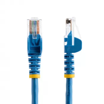 StarTech.com Cat5e Ethernet Patch kabel z Snagless RJ45 Connectors - 7 m, Niebieski