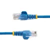 StarTech.com Cat5e Ethernet Patch kabel z Snagless RJ45 Connectors - 10 m, niebieski