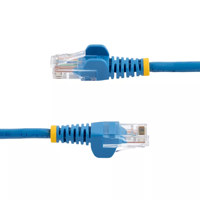 StarTech.com Cat5e Ethernet Patch kabel z Snagless RJ45 Connectors - 10 m, niebieski