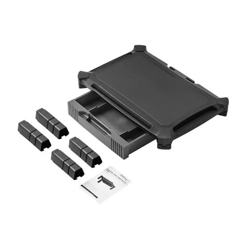 StarTech.com Podstawka pod monitor z szufladą - Regulacja wysokości - Duża