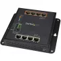 StarTech.com Przemysłowy 8-portowy gigabitowy przełącznik PoE – 4 x PoE+ 30W – Power Over Ethernet – Wzmocniony przełącznik zarządzalny GbE Layer/L2 – Wytrzymały, wysokomocowy gigabitowy przełącznik sieciowy IP-30/-40°C do +75°C – TAA