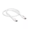 Kabel StarTech.com Thunderbolt 3 – 40 Gb/s – 0,5 m – Biały – Kompatybilny z Thunderbolt, USB i DisplayPort