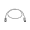 Kabel StarTech.com Thunderbolt 3 – 40 Gb/s – 0,5 m – Biały – Kompatybilny z Thunderbolt, USB i DisplayPort