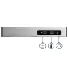 StarTech.com Stacja dokująca USB 3.0 — uniwersalna stacja dokująca z obsługą dwóch monitorów, HDMI i DVI/VGA, 6-portowy hub USB 3.1 Gen 1 5 Gb/s, GbE, audio, złącze Type-A — do laptopów Windows i Mac
