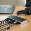 StarTech.com Stacja dokująca USB 3.0 — uniwersalna stacja dokująca z obsługą dwóch monitorów, HDMI i DVI/VGA, 6-portowy hub USB 3.1 Gen 1 5 Gb/s, GbE, audio, złącze Type-A — do laptopów Windows i Mac
