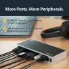 StarTech.com Stacja dokująca USB 3.0 — uniwersalna stacja dokująca z obsługą dwóch monitorów, HDMI i DVI/VGA, 6-portowy hub USB 3.1 Gen 1 5 Gb/s, GbE, audio, złącze Type-A — do laptopów Windows i Mac