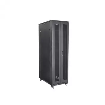 StarTech.com 4-Post 42U Server Rack Cabinet, 19 inch Data Rack Cabinet for Computer / AV / IT Equipment mount, Rack Server Enclosure z Casters, Full Size Industrial sieciowy Storage
