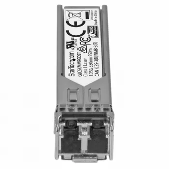 StarTech.com Moduł nadajnika SFP zgodny z Cisco GLC-SX-MM-RGD - 1000BASE-SX~Moduł SFP zgodny z Cisco GLC-SX-MM-RGD - 1000BASE-SX - 1GbE Wielomodowy światłowód MMF transceiver optyczny - 1GE Gigabit Ethernet SFP - LC 550m - 850nm - DDM Cisco ASR920, IE2000, IE4000