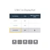 StarTech.com Adapter USB-C na DisplayPort z funkcją Power Delivery - 4K 60Hz HBR2 - Konwerter wideo USB Type-C na DP 1.2 Monitor z ładowaniem - Przesył mocy 60W - Kompatybilny z Thunderbolt 3