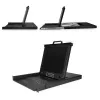 StarTech.com 8 Port Rackmount KVM Console w/ 6ft Cables - Zintegrowany przełącznik KVM z monitorem LCD 17 cali - W pełni funkcjonalny 1U LCD KVM Drawer- OSD KVM - Wytrzymały 50 000 MTBF - Obsługa USB + VGA