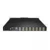 StarTech.com 16-portowy konsola KVM do montażu w szafie rack z kablami 6ft - Zintegrowany przełącznik KVM z 19-calowym monitorem LCD - W pełni funkcjonalny 1U wysuwany panel KVM - OSD KVM - Wytrzymała 50 000 MTBF - Obsługa USB + VGA