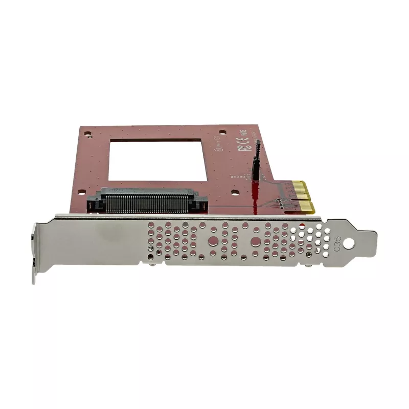 StarTech.com Adapter U.2 na PCIe dla 2,5-calowego dysku SSD U.2 NVMe - SFF-8639 - x4 PCI Express 4.0