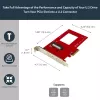 StarTech.com Adapter U.2 na PCIe dla 2,5-calowego dysku SSD U.2 NVMe - SFF-8639 - x4 PCI Express 4.0