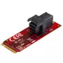 StarTech.com U.2 (SFF-8643) do M.2 PCI Express 3.0 x4 Karta adaptera hosta dla 2,5” U.2 NVMe SSD