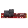 StarTech.com U.2 (SFF-8643) do M.2 PCI Express 3.0 x4 Karta adaptera hosta dla 2,5” U.2 NVMe SSD