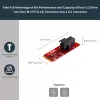 StarTech.com U.2 (SFF-8643) do M.2 PCI Express 3.0 x4 Karta adaptera hosta dla 2,5” U.2 NVMe SSD