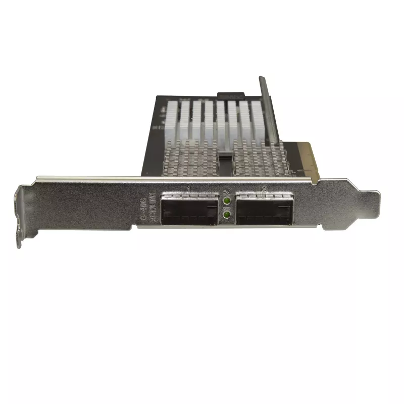 StarTech.com Dual Port 40G QSFP+ sieciowy Card - Intel XL710 Open QSFP+ Converged Adapter - PCIe 40 Gigabit Ethernet Server NIC - 40GbE Fiber Optic LAN Card - Dell PowerEdge HPE ProLiant