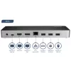 Stacja dokująca StarTech.com USB-C – Dual Monitor HDMI i DisplayPort 4K 30 Hz – Stacja dokująca do laptopa USB Type-C z zasilaniem 60 W, SD, 4-portowy hub USB-A 3.0, GbE, audio – Kompatybilna z Thunderbolt 3