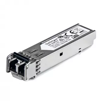 StarTech.com MSA Compliant SFP transceiver Module - 100BASE-FX~MSA Uncoded SFP Module - 100BASE-FX - 100MbE Multi Mode Fiber (MMF) Optic transceiver - 100Mb Ethernet SFP - LC 2km - 1310nm - DDM