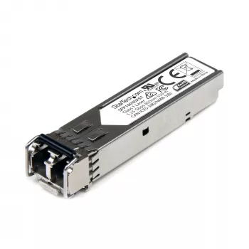 StarTech.com MSA Compliant SFP transceiver Module - 1000BASE-SX~MSA Uncoded SFP Module - 1000BASE-SX - 1GbE Multi Mode Fiber (MMF) Optic transceiver - 1GE Gigabit Ethernet SFP - LC 550m - 850nm - DDM