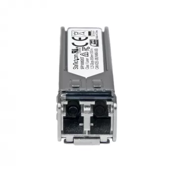 StarTech.com MSA Compliant SFP transceiver Module - 1000BASE-SX~MSA Uncoded SFP Module - 1000BASE-SX - 1GbE Multi Mode Fiber (MMF) Optic transceiver - 1GE Gigabit Ethernet SFP - LC 550m - 850nm - DDM