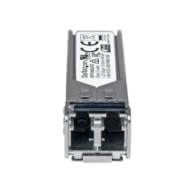 StarTech.com MSA Compliant SFP transceiver Module - 1000BASE-LH~MSA Uncoded SFP Module - 1000BASE-LH - 1GbE Single Mode Fiber (SMF) Optic transceiver - 1GE Gigabit Ethernet SFP - LC 40km - 1310nm - DDM