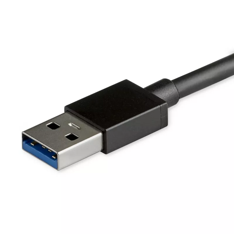 StarTech.com 4-portowy hub USB 3.0 - USB-A do 4x USB 3.0 Type-A z indywidualnymi przełącznikami włączania/wyłączania portów - SuperSpeed 5 Gb/s USB 3.1/3.2 Gen 1 - Zasilany magistralą USB - Przenośny - Dołączony kabel 25 cm~4-portowy hub USB 3.0 - USB-A do 4x USB 3.0 Type-A z indywidualnymi przełącznikami włączania/wyłączania portów - SuperSpeed USB 3.2 Gen 1 (5 Gb/s) - Zasilany magistralą USB…