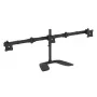 StarTech.com Stojak biurkowy na trzy monitory – uchylny, zaciskowy, 24 kg, 33 cm (13 cali), 68,6 cm (27 cali), 100 x 100 mm, Czarny