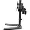 StarTech.com Stojak biurkowy na trzy monitory – uchylny, zaciskowy, 24 kg, 33 cm (13 cali), 68,6 cm (27 cali), 100 x 100 mm, Czarny