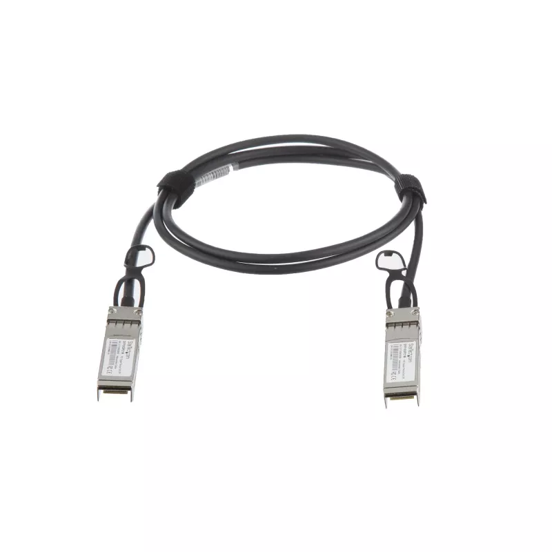 Kompatybilny kabel MSA Uncoded StarTech.com 1m 10G SFP+ do SFP+ Direct Attach Breakout Twinax - Miedziany DAC SFP+ 10 GbE 10 Gbps pasywny moduł nadawczo-odbiorczy niskiego poboru mocy DAC