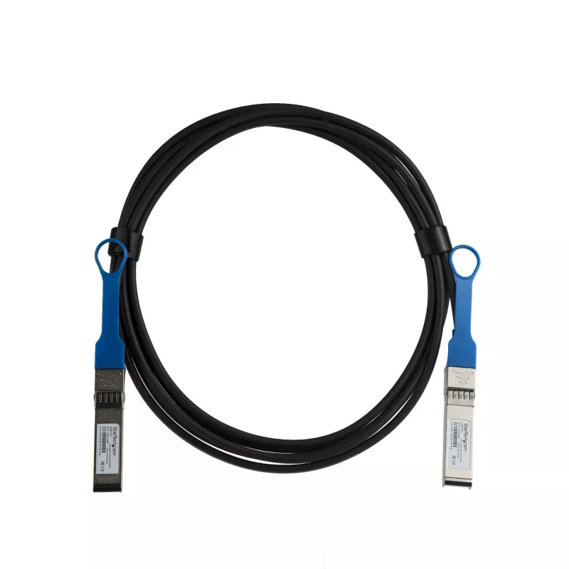 StarTech.com Kompatybilny z HPE JD097C 3m kabel bezpośredniego połączenia 10G SFP+ do SFP+ Twinax – miedziany DAC SFP+ 10GbE 10 Gb/s niska moc pasywny moduł Mini GBIC/transceiver DAC Firepower A5500 5800