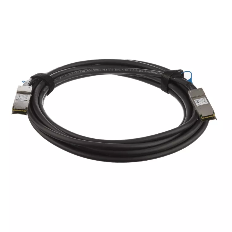 StarTech.com MSA Uncoded Kompatybilny 5m 40G QSFP+ do QSFP+ bezpośredni kabel krosowy Twinax - 40 GbE QSFP+ miedziany DAC 40 Gbps pasywny moduł nadawczo-odbiorczy niskiego poboru mocy DAC