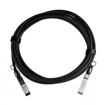 StarTech.com MSA Uncoded Kompatybilny 5m 10G SFP+ to SFP+ Direct Attach Breakout kabel Twinax - 10 GbE SFP+ miedź DAC 10 Gbps Low Power Passive transceiver Module DAC
