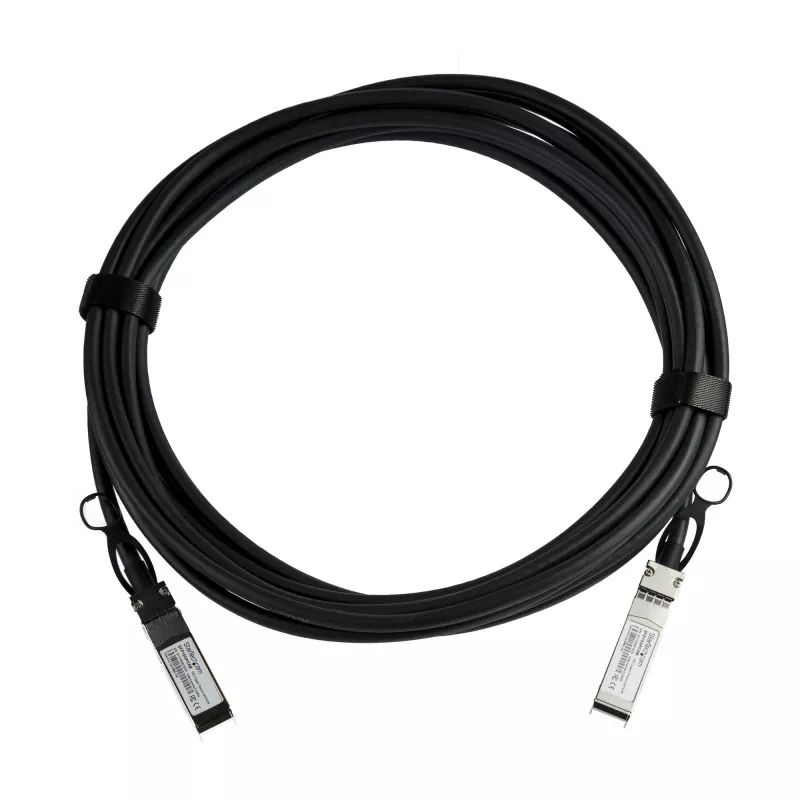 StarTech.com MSA Uncoded Kompatybilny 5m 10G SFP+ to SFP+ Direct Attach Breakout kabel Twinax - 10 GbE SFP+ miedź DAC 10 Gbps Low Power Passive transceiver Module DAC
