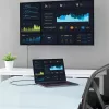 Kabel StarTech.com 1,8 m (2 m) USB-C do HDMI – 4K 60 Hz USB Typu C do HDMI 2.0 – kabel przejściówka wideo – zgodny z Thunderbolt 3 – laptop do monitora/wyświetlacza HDMI – DP 1.2 Alt Mode HBR2 – czarny