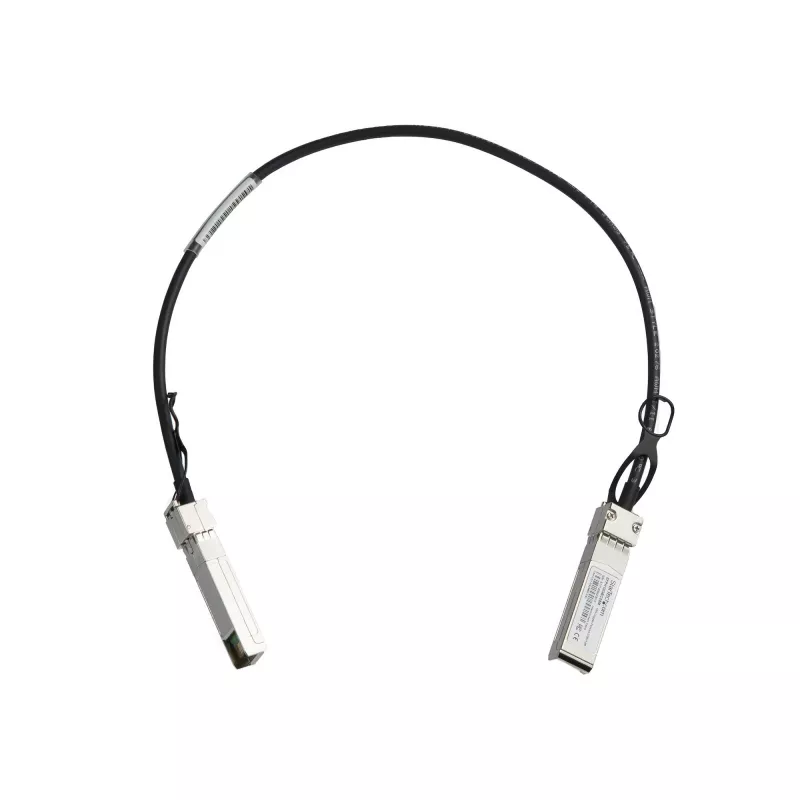 StarTech.com Kabel bezpośredni SFP+ na SFP+ Twinax 0,5 m zgodny z Cisco SFP-H10GB-CU0-5M 10G – miedziany DAC SFP+ 10 GbE, pasywny, niskie zużycie energii, Mini GBIC/moduł nadajnika DAC, Firepower ASR9000 ASR1000