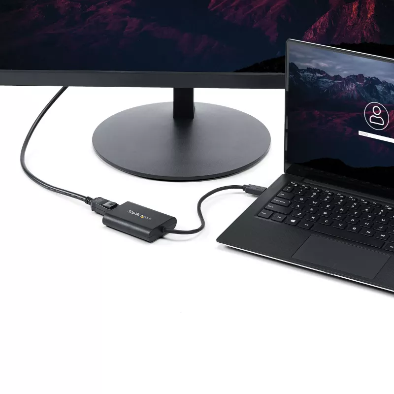 StarTech.com Adapter USB 3.0 na DisplayPort, Konwerter monitora USB DP dla Windows, 4K (bez obsługi macOS/ChromeOS/Linux) - TAA