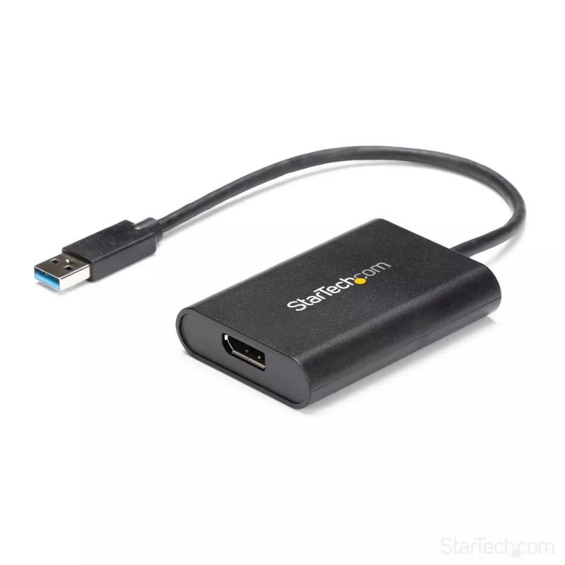 StarTech.com Adapter USB 3.0 na DisplayPort, Konwerter monitora USB DP dla Windows, 4K (bez obsługi macOS/ChromeOS/Linux) - TAA