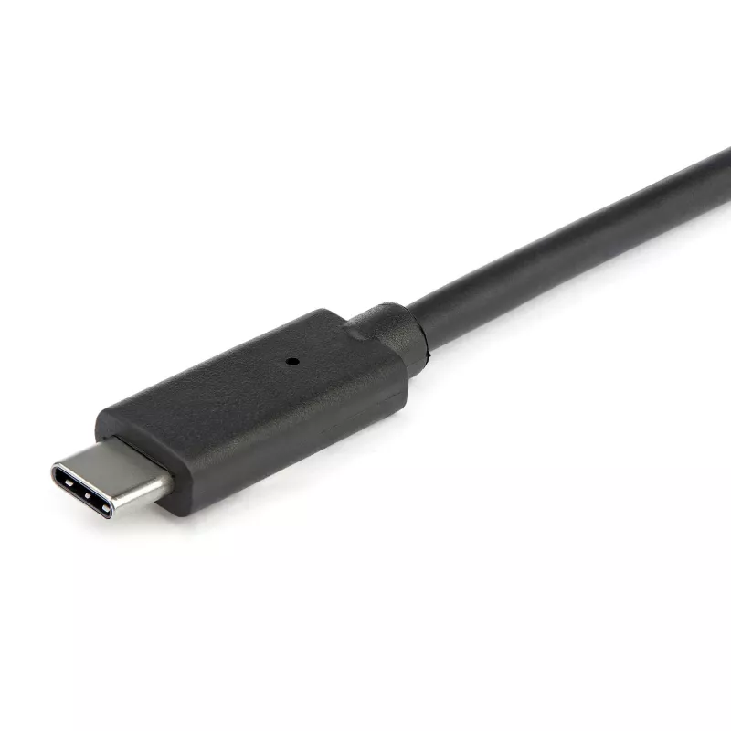 StarTech.com 3-portowy hub USB-C z portem Gigabit Ethernet RJ45 GbE – 2x USB-A, 1x USB-C – SuperSpeed 10 Gb/s USB 3.1/3.2 Gen 2 adapter koncentratora USB-C – zasilany z magistrali USB – aluminium – współpracuje z TB3