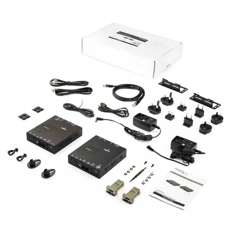 Zestaw przedłużacza HDMI przez IP StarTech.com z obsługą ściany wideo – 1080p