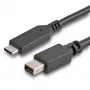 StarTech.com 6 ft. (1.8 m) USB-C do Mini DisplayPort Kabel - 4K 60Hz - Czarny